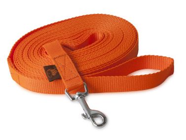 Firedog Tracking leash 20 mm classic snap hook  orange